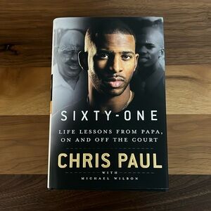 Chris Paul “Sixty-One” autobiography. Hardback book, signed by author